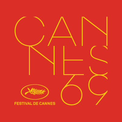 Bannière carrée rouge