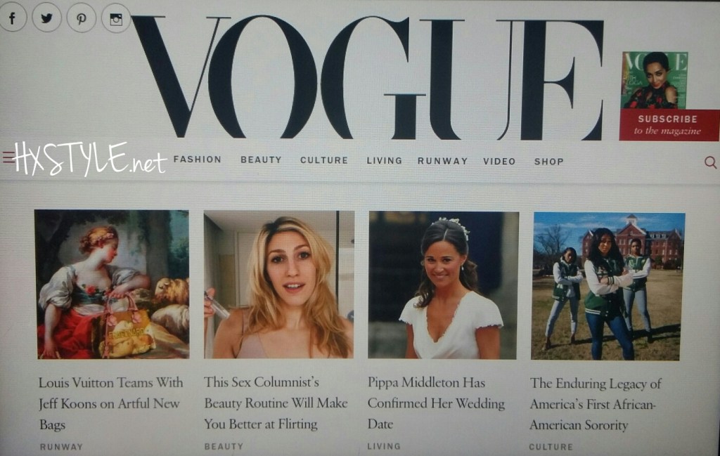 VOGUE NEWS&TRENDS. BEST BEAUTY, DRESSED, VIDEOS …12.4.2017