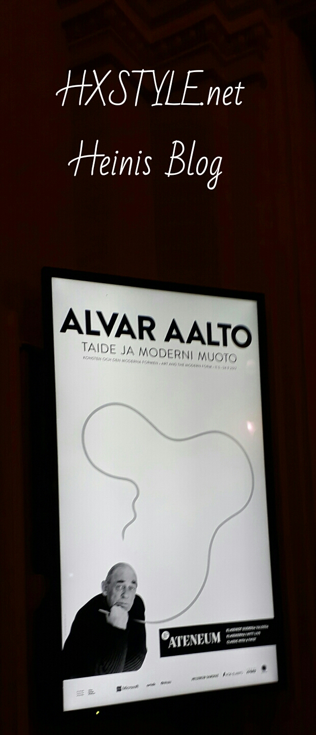 KULTTUURI. MUSEOT ATENEUM 15.9 Ajankohtaista SUOMI100, Suomalainen Klassikko DESIG.  3. KRS. 3/3 DESIG ….ALVAR AALTO, TAIDE JA MODERNI MUOTO Näyttely. 11.5. – 24.9.2017. SUOSITTU  yli 46 tykkäystä. Lifestyle/Elämäntapablogi HXSTYLE.net&nbsp;HEINIS