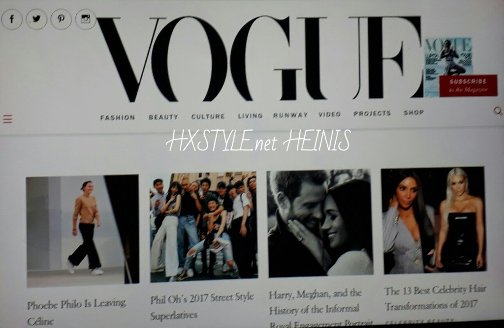 VOGUE NEWS&TRENDS. MOST SHAREST, BEST DRESSES, INSTAGRAMS, FASHION, Street Styles…WORLD FAMOUS&POPULAR PEOPLES&FAMILYS 3.1.2018 HXSTYLE.net&nbsp;HEINIS