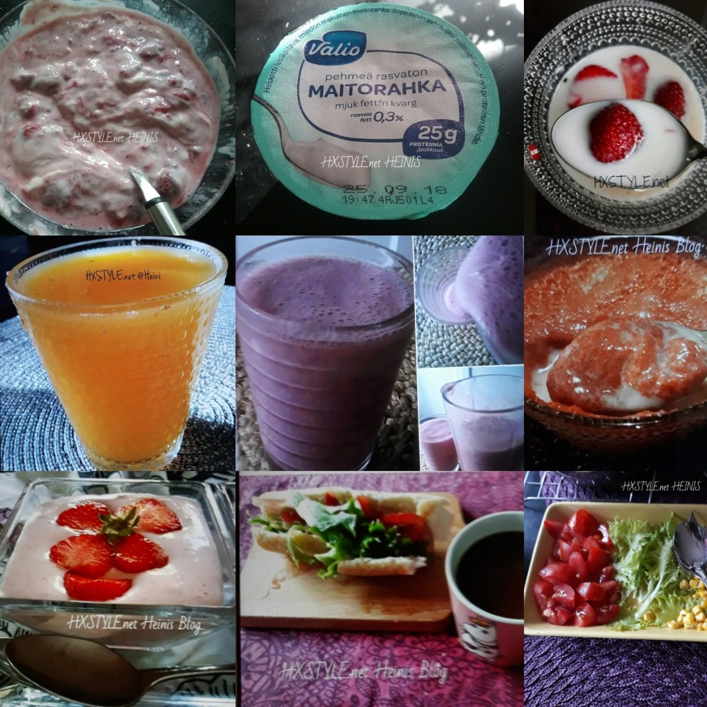KOTI&RUOKA. MARJAT, HEDELMÄT. AJANKOHTAISTA Suomalaiset Marjat, Hedelmät…JUOMAT, Mehut: Marjakeitot, RUOKA: Salaatit, Rahkat ja Smoothiet …Välipala ja jälkiruoka 7.9.2018  SUOSITTU yli 35 krt. Terveellinen Elämäntapa&SUOSIKIT. HXS. HXSTYLE.net&nbsp;HEINIS