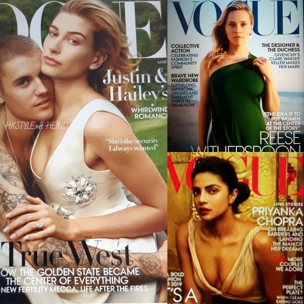 VOGUE NEWS&TRENDS…USA New York, Feberary Cover Justin Bieber&Hailey &photos, 73 Questions video, Trend Weaters, Phil Oh Street Styles photos.     Favourites&Lifestyle 11.2.2019 HXS. HXSTYLE.net&nbsp;HEINIS