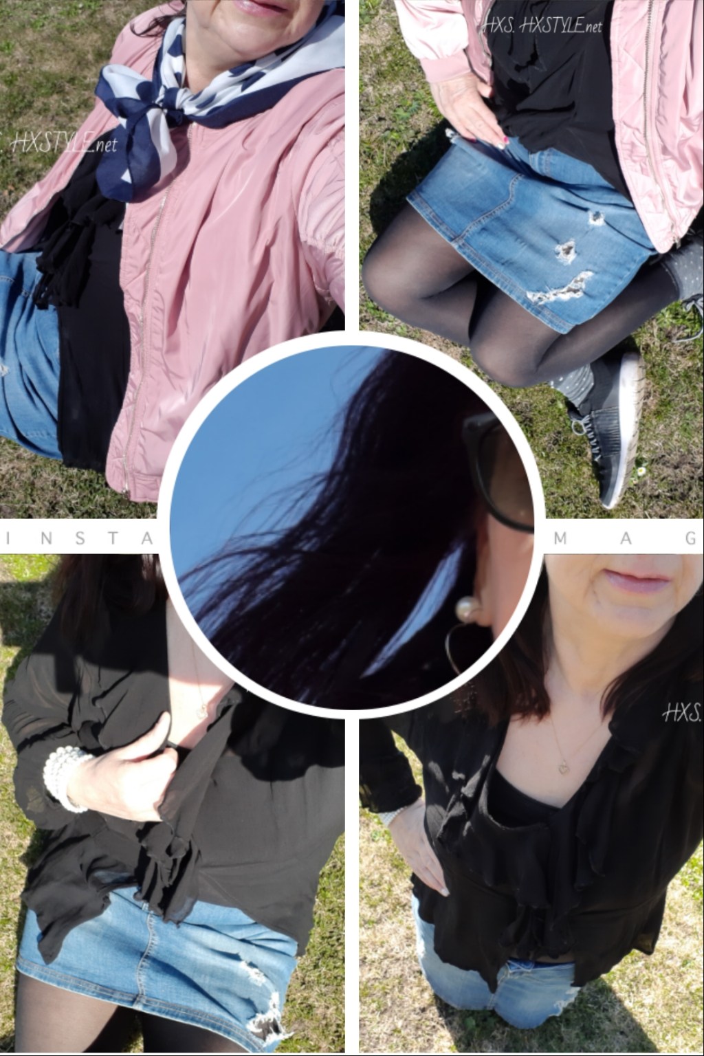 MUOTI&TYYLI. KEVÄT/KESÄ                    HXS. HXSTYLE.net…PÄIVÄN ASU: BomberTakki, FarkkuHame, TrendPaitis ja ASUSTEET. Vogue, Trendit&Valinnat. 6.5.2019 Lifestyle&Muoti