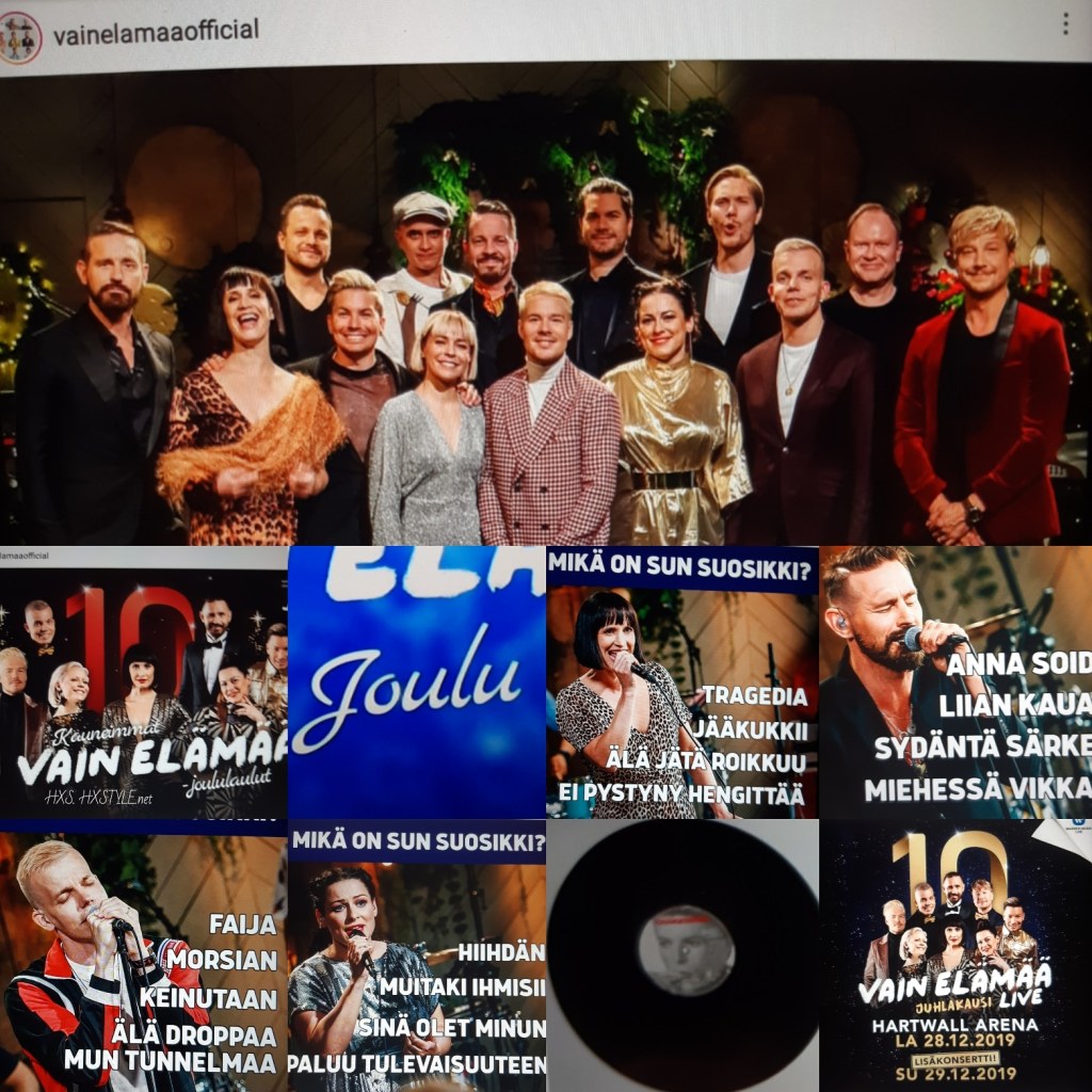 KULTTTUURI. MUSIIKKI. TV. VIIHDE. SUOMI/Kotimaa TV Ohjelmat&sarjat…… TV Nelonen….10. VAIN ELÄMÄÄ Jaksot 6 – 9/10. ARTISTIT Osa 2/2. Singlet, Hitit &Musiikkivideot… Uutisia Uudet Joulu jaksot 3 kpl, 15. Marraskuuta….. …KONSERTIT 28.12 ja 29.12.2019 Loppuunmyyty. Kaudet 1 – 10, 7&Etkot, SUOSITUIMMAT Hitit TOP 20… 28.10.2019. SUOSITTU… 50 Tykkäystä. Suositut Kuvat v. 2019. Oma Suosikki. Elämäntapablogi HXS. HXSTYLE.net