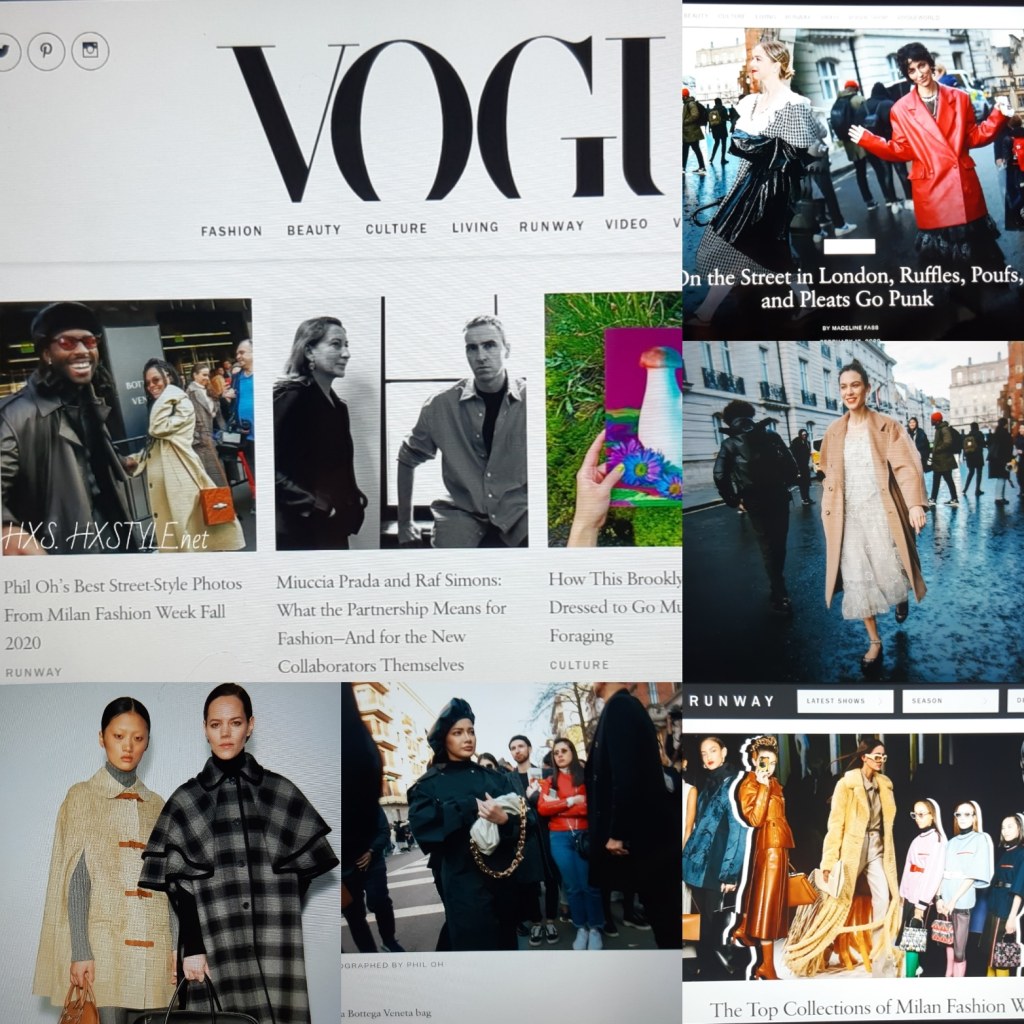 VOGUE NEWS&TRENDS. USA. New York. London…MILAN FASHION WEEK 2020, Design New York&Street Styles London&Milan, Anna Wintour&Karl Lagerfeld 1933 – 2019 /CHANEL …26.2.2020 Suosittu 44 krt. Favourites Fashionblog/Muotiblogi HXS.&nbsp;HXSTYLE.net