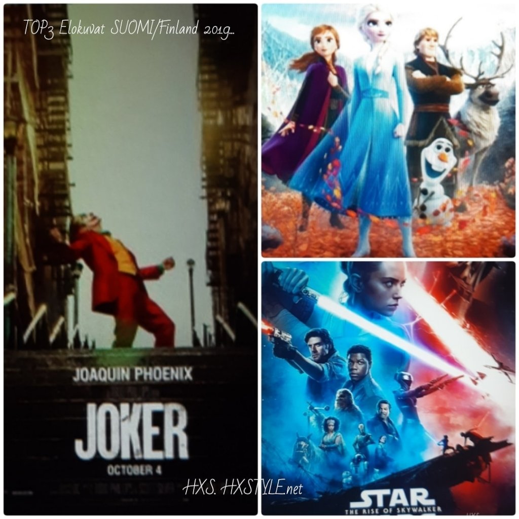 KULTTUURI/CULTURE. MOVIES/ELOKUVAT. 2 – 9/12… Näytöksissä, Ensi-illat ja Tulossa. Vuoden KATSOTUIMMAT 2019, TOP3 Trailerit….1. Animaatio Frozen2 Suomessa…Elokuva arvostelut. KORONA Pandemia SUOMI KIINNI Maaliskuu-Kesäkuu, Kesä 2020. SUOSITTU…189…165.   13.8.2020 Vinkit&Suosikit. LIFESTYLEBLOG/Elämäntapablogi HXS.&nbsp;HXSTYLE.net