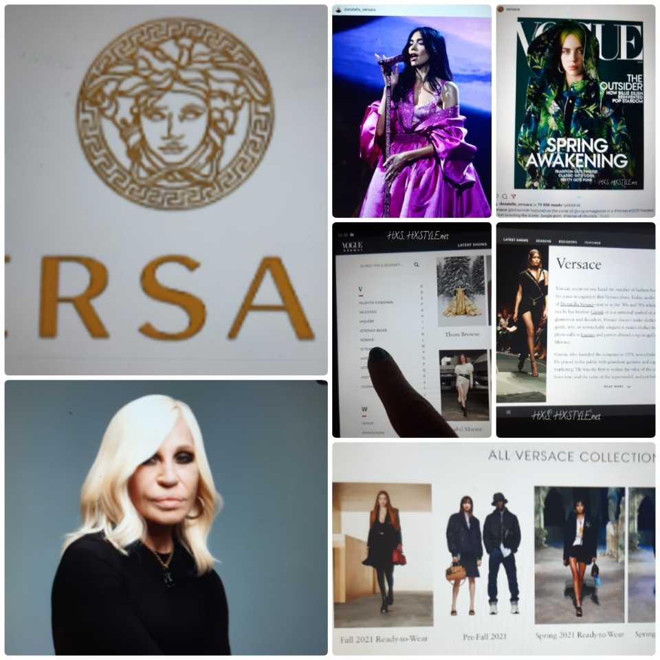 VOGUE NEWS&TRENDS. RUNWAY… Fashion Design/BRAND VERSACE…Gianni 1978 -1997 ja NYT DONATELLA VERSACE 1997 – . RUNWAY Seasons& Collections…SPRING/Summer 2021 and FALL/Winter 2021- 2022. Photos&Videos. …6.4.2021. FAVOURITE 132 Likes.  My Favourites.  Fashionblog&Lifestyleblog HXS.&nbsp;HXSTYLE.net