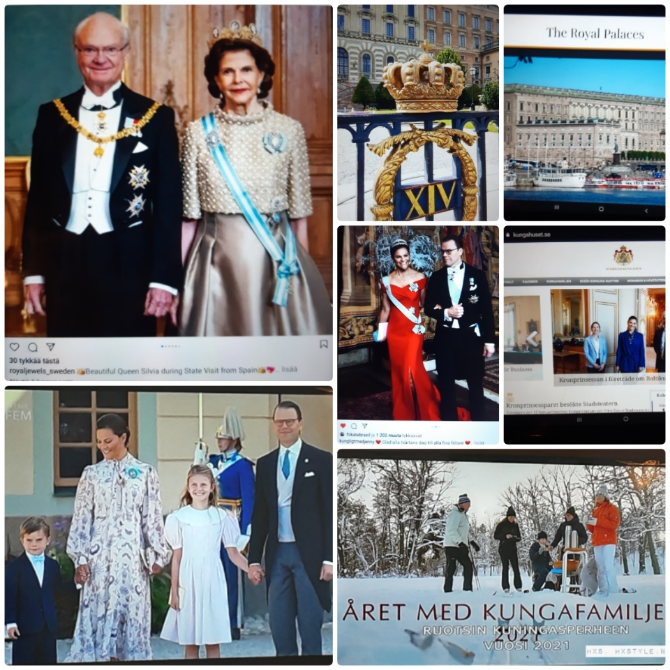 KULTTUURI. HISTORIA. Maailman Kuuluisat Ihmiset, Perheet. RUOTSIN KUNINKAALINEN PERHE/ KUNGAHUSET …2021 – 2022. ROYAL FAMILY SWEDEN. UUTISET, Valokuvat&Info…TV Dokument: Areena Året med Kungahuset 2021. Oma SUOSIKKI. 15.2.2022. SUOSITTU 63 Tykkäystä. LIFESTYLE/ Elämäntapablogi HXS. HXSTYLE.net