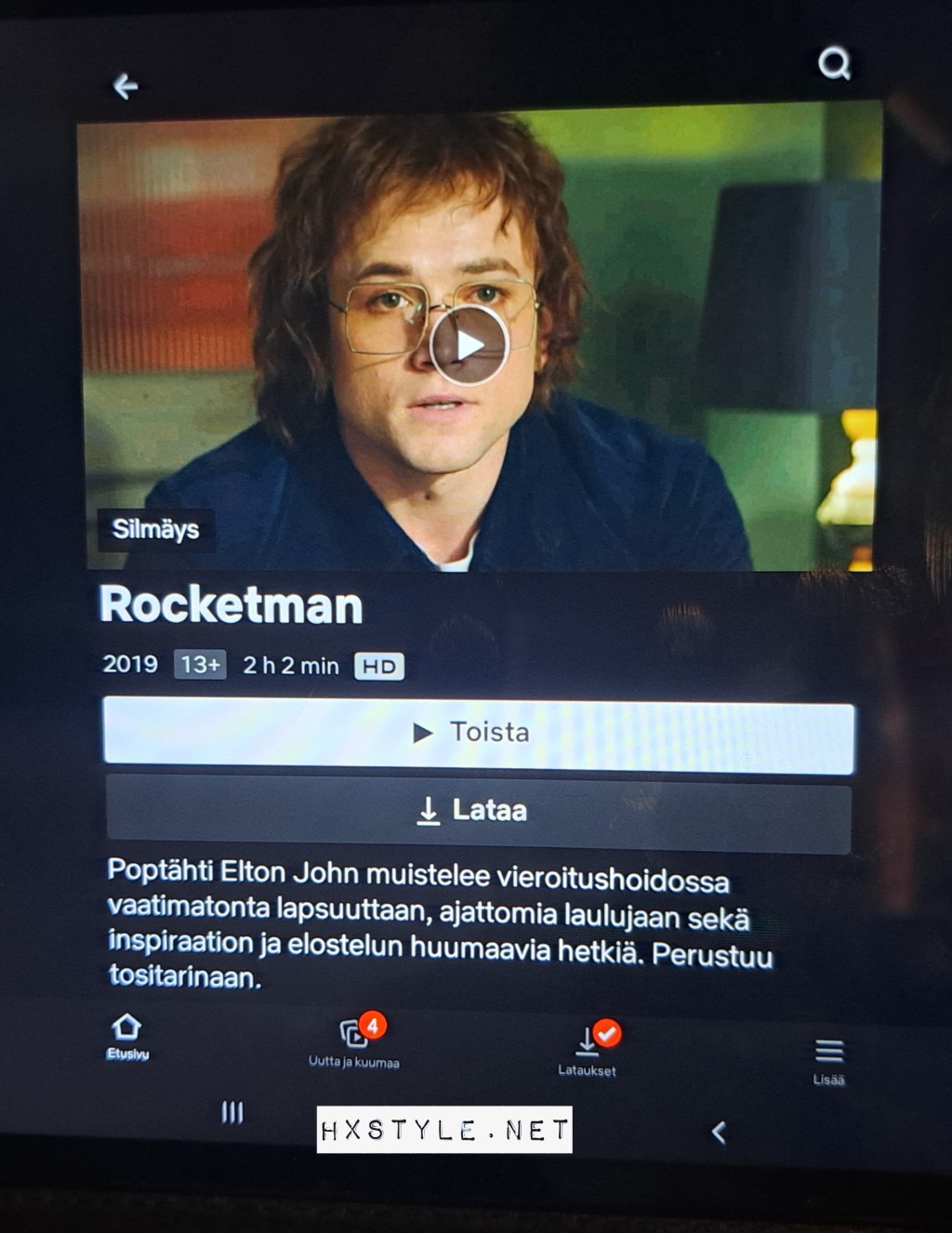 KULTTTUURI. MUSIIKKI. ELOKUVAT/MOVIES……FILMNET ROCKETMAN  y. 2019… Draama, Musikaali&Music, Elämänkerta, Klassikko&Icon Music Composer&Singer…ELTON JHON, HITIT/SINGLET, Albumit, Musiikkivideot&Elokuva Trailerit, Valokuvat. SUOSITTU  49…20 +29 Tykkäystä.  22 – 23.10.2023.                Oma SUOSIKKI. LIFESTYLEBLOG HXSTYLE.net&nbsp;Heini