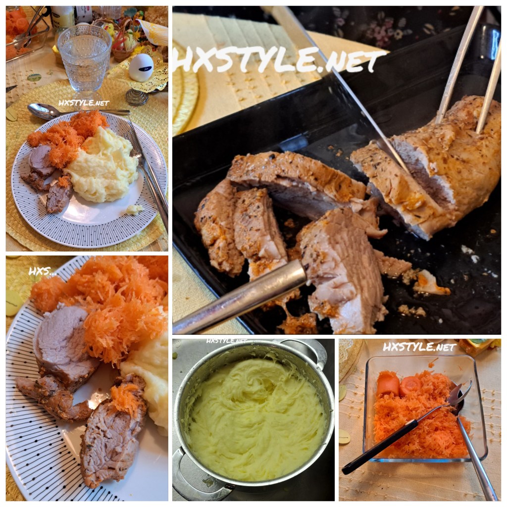 RUOKA/MENU PÄÄSIÄINEN 2026. 1/2 PÄÄRUOKA: Suomalaista LIHAA; SISÄFILE PAISTI ja PIHVIT, Kuoritut ja Keitetyt Perunat ja PerunaMuussi, Kerma Kastike. Omat RESEPTIT. Porkkana RAASTE ja Uuni Kasvikset.  2. MENUA, RUOKAA. PÖYDÄN KATTAUS. ..U are A1, My Sporty Man, Calm. HUOM. RUAN Valmistelut vievät Aikaa… Herkullista ja Ihanaa PÄÄSIÄISTÄ KAIKILLE, 4 pv. SUOSITTU…  +99…70, 184…111… 76, Aamu 38 +73…60 Tykkäystä. 1.4.2026. LIFESTYLEBLOG HXSTYLE.net Heini