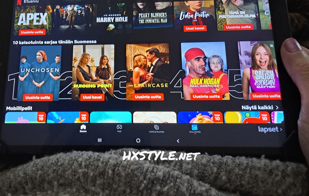 CULTURE. TV SERIES&MOVIES NETFLIX NEWS. TOP 10 TV SERIE and TOP 10 MOVIES. My FAVOURITES, MOVIES/Elokuva GENRET….I am CULTUREPEOPLE.  28.4.2026. LIFESTYLEBLOG HXSTYLE.net Heini