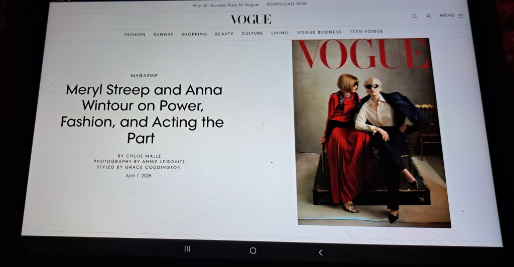 VOGUE NEWS&TRENDS. USA, New York. New MAY 2026 COVER Meryl Streep and Anna Wintour Photographys and Info. New VOGUE VIDEOS. FASHION. BEAUTY. FAVOURITE 143… 76…67+69…56…39 Likes. 10.4.2026. FASHIONBLOG&LIFESTYLE HXSTYLE.net Heini
